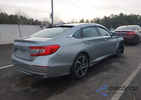 2019 Honda Accord Sport из США, поврежденный, VIN 1HGCV1F39KA101820